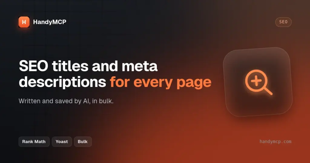 How to Write SEO Titles and Meta Descriptions for Every Page with AI