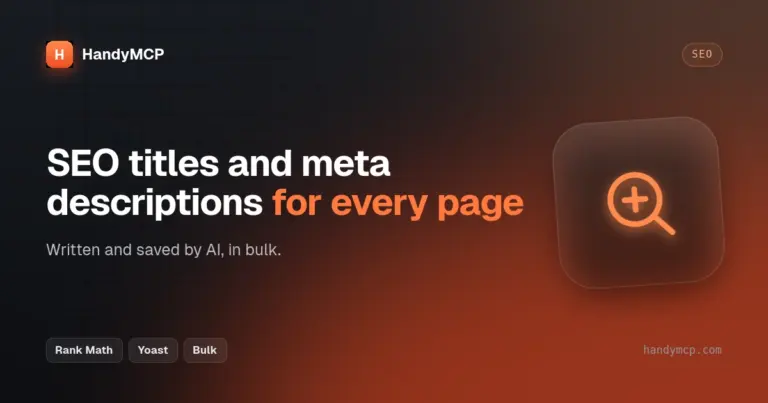 How to Write SEO Titles and Meta Descriptions for Every Page with AI