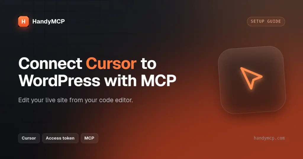 How to Connect Cursor to WordPress with MCP